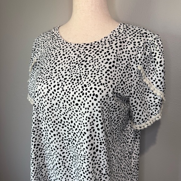 Polka Dot Women's Top - Picture 2 of 5